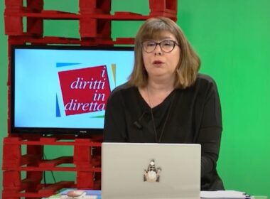 Cinzia Scagliarini presenta la trasmissione I Diritti in Diretta