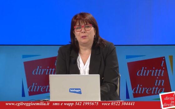 Cinzia Scagliarini presenta I Diritti In Diretta su Telereggio