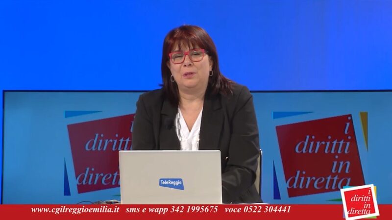 Cinzia Scagliarini presenta I Diritti In Diretta su Telereggio