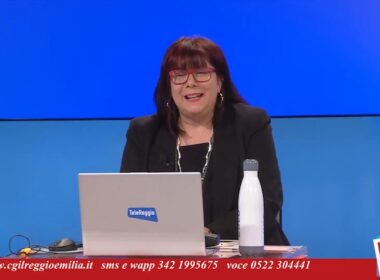 Scagliarini Cinzia presenta I diritti in diretta su Telereggio